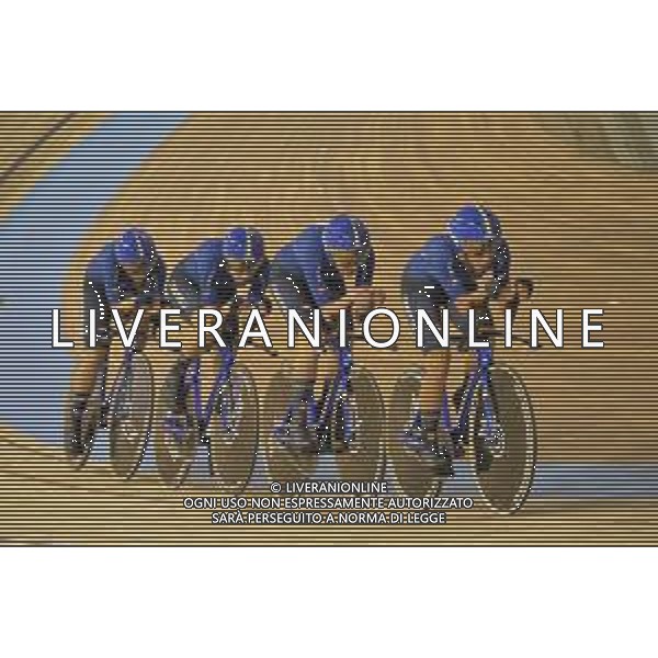 21-10-2021 World Championships Elite Women Track; Giornata 02; 2021, Italia; Alzini, Martina; Balsamo, Elisa; Consonni, Chiara; Fidanza, Martina; Roubaix; ©SIROTTI/AGENZIA ALDO LIVERANI SAS