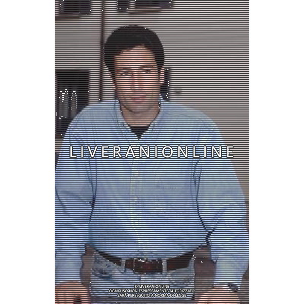 PAOLO CALISSANO 1987 PH RECALCATI/AGENZIA ALDO LIVERANI