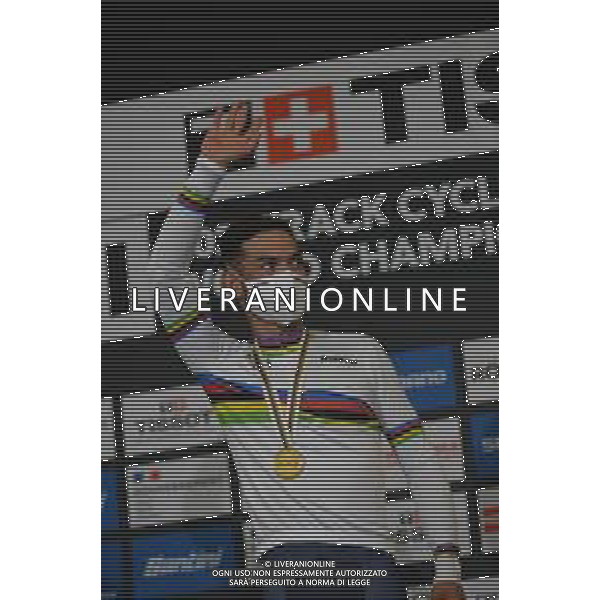 21-10-2021 World Championships Elite Track; Giornata 02; 2021, France; Grondin, Donavan; Roubaix; ©SIROTTI/AGENZIA ALDO LIVERANI SAS
