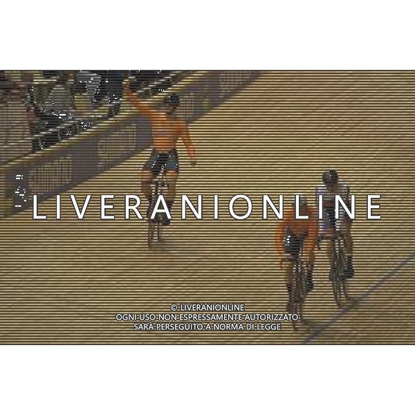 21-10-2021 World Championships Elite Track; Giornata 02; 2021, Olanda; 2021, Russia; Lavreysen, Harrie; Hoogland, Jeffrey; Iakovlev, Mikhail; Roubaix; ©SIROTTI/AGENZIA ALDO LIVERANI SAS