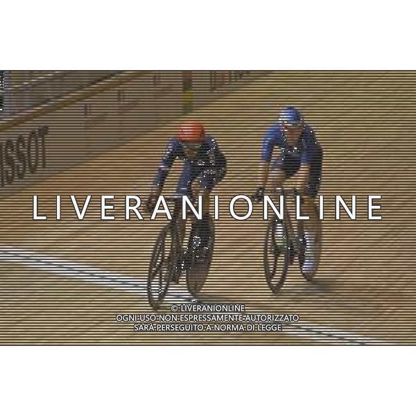 21-10-2021 World Championships Elite Track; Giornata 02; 2021, Italia; 2021, France; Viviani, Elia; Grondin, Donavan; Roubaix; ©SIROTTI/AGENZIA ALDO LIVERANI SAS