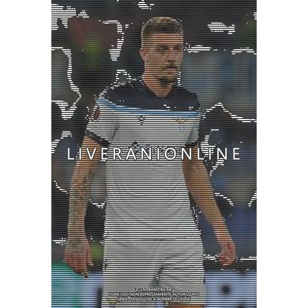 Lazio vs Marsiglia Europa League - 3 giornata Stadio Olimpico - Roma 21-10-2021 nella foto Sergej Milinkovic Svaic ©Federico Gaetano/AGENZIA ALDO LIVERANI SAS
