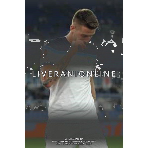 Lazio vs Marsiglia Europa League - 3 giornata Stadio Olimpico - Roma 21-10-2021 nella foto Sergej Milinkovic Savic ©Federico Gaetano/AGENZIA ALDO LIVERANI SAS