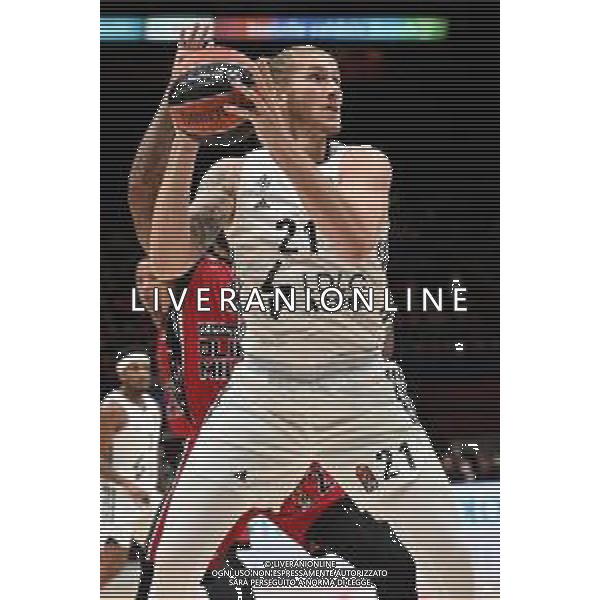 ¬© TVRG Dylan Osetkowski (Lyon-Villeurbanne) AX Armani Exchange Milano vs LDLC ASVEL Lyon-Villeurbanne Turkish Ailines EuroLeague - 5a giornata regular season Assago (MI) 21-10-2021 Mediolanum Forum foto Roberto Garavaglia/ag. Aldo Liverani sas/AGENZIA ALDO LIVERANI SAS
