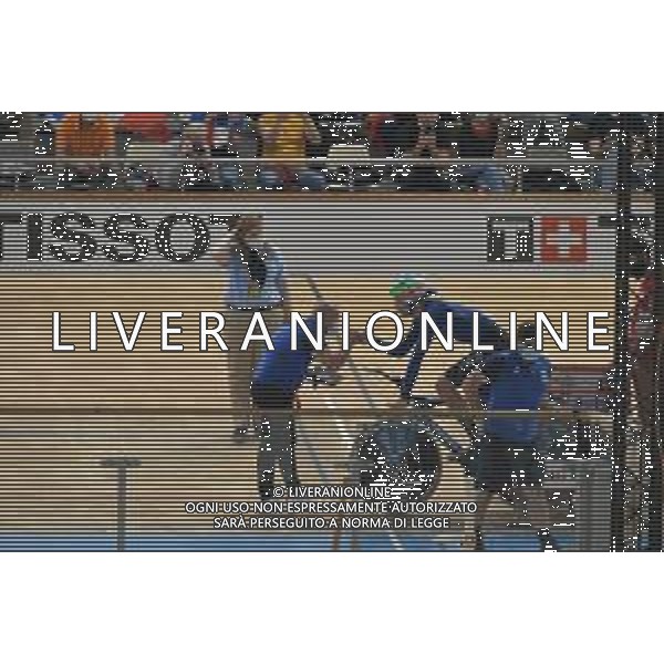 22-10-2021 World Championships Elite Track; Giornata 03; 2021, Ineos Grenadiers; Ganna, Filippo; Villa, Marco; Roubaix; ©SIROTTI/AGENZIA ALDO LIVERANI SAS