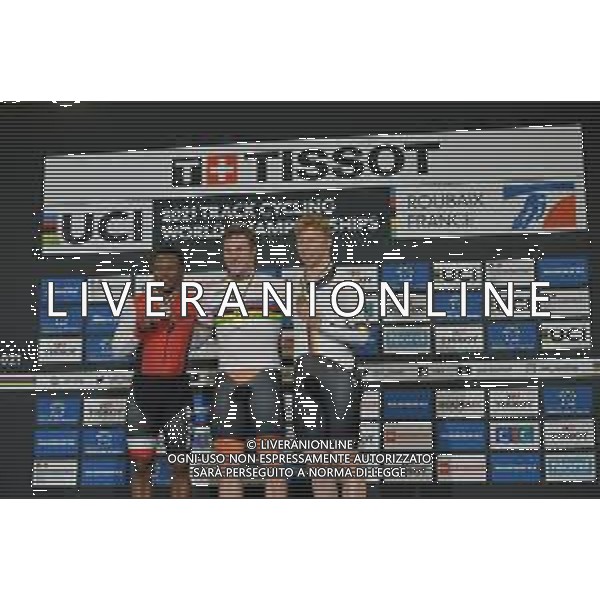 22-10-2021 World Championships Elite Track; Giornata 03; 2021, Olanda; 2021, Trinidad E Tobago; 2021, Germany; Hoogland, Jeffrey; Paul, Nicholas; Eilers, Joachim; Roubaix; FOTO STEFANO SIROTTI-AG ALDO LIVERANI SAS