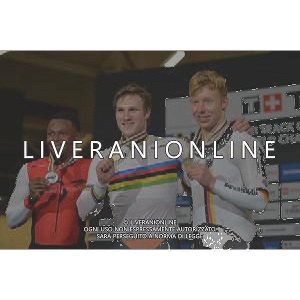 22-10-2021 World Championships Elite Track; Giornata 03; 2021, Olanda; 2021, Trinidad E Tobago; 2021, Germany; Hoogland, Jeffrey; Paul, Nicholas; Eilers, Joachim; Roubaix; FOTO STEFANO SIROTTI-AG ALDO LIVERANI SAS