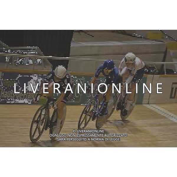 22-10-2021 World Championships Elite Women Track; Giornata 03; 2021, France; 2021, Italia; 2021, Great Britain; Copponi, Clara; Balsamo, Elisa; Archibald, Katie; Roubaix; FOTO STEFANO SIROTTI-AG ALDO LIVERANI SAS