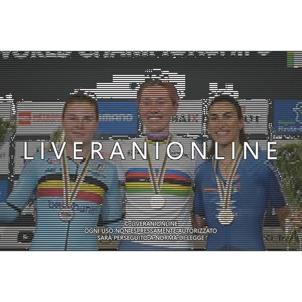 22-10-2021 World Championships Elite Women Track; Giornata 03; 2021, Great Britain; 2021, Belgium; 2021, Italia; Archibald, Katie; Kopecky, Lotte; Balsamo, Elisa; Roubaix; FOTO STEFANO SIROTTI-AG ALDO LIVERANI SAS