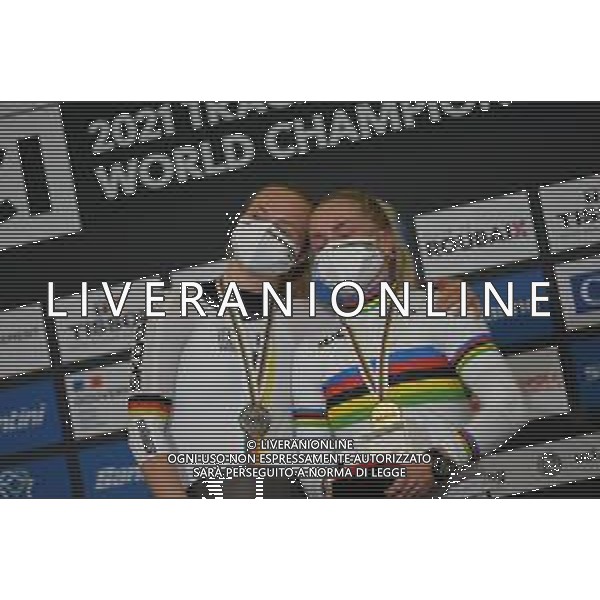 22-10-2021 World Championships Elite Women Track; Giornata 03; 2021, Germany; Hinze, Emma; Friedrich, Lea; Roubaix; FOTO STEFANO SIROTTI-AG ALDO LIVERANI SAS