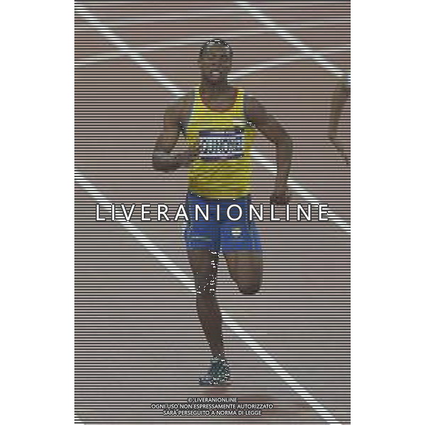 Men\'s 200m Final. Alex Quinonez (Ecuador). Olympic Stadium, Olympic Park, Stratford. London ©PHOTOSHOT/AGENZIA ALDO LIVERANI SAS - ITALY ONLY - GIOCHI OLIMPICI, OLIMPIADI LONDRA 2012