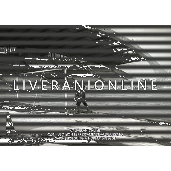13-01-1985 UDINE CAMPIONATO DI CALCIO SERIE A UDINESE -CREMONESE 2-0 NELLA FOTO STADIO DEL FRIULI CON LA NEVE AG ALDO LIVERANI SAS