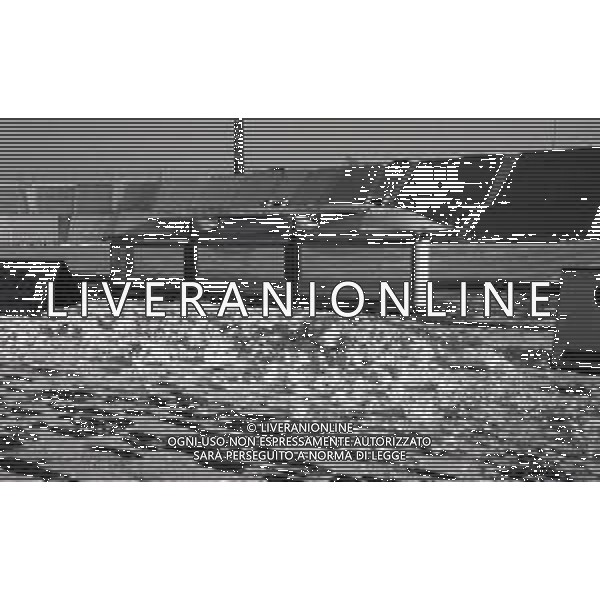 13-01-1985 UDINE CAMPIONATO DI CALCIO SERIE A UDINESE -CREMONESE 2-0 NELLA FOTO STADIO DEL FRIULI CON LA NEVE AG ALDO LIVERANI SAS