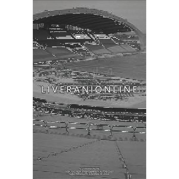 13-01-1985 UDINE CAMPIONATO DI CALCIO SERIE A UDINESE -CREMONESE 2-0 NELLA FOTO STADIO DEL FRIULI CON LA NEVE AG ALDO LIVERANI SAS