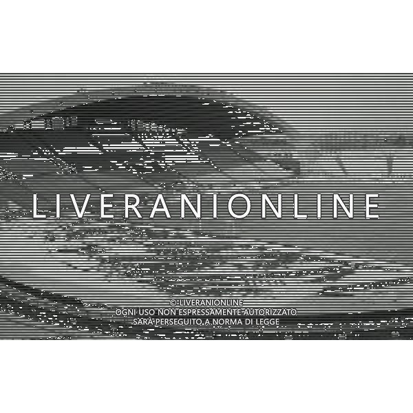 13-01-1985 UDINE CAMPIONATO DI CALCIO SERIE A UDINESE -CREMONESE 2-0 NELLA FOTO STADIO DEL FRIULI CON LA NEVE AG ALDO LIVERANI SAS