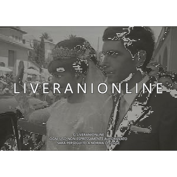 RETROPETTIVA GUY BORBONE PARMA REALI NELLA FOTO GUY BORBONE PARMA MATRIMONIO A NIZZA IN CHIESA CON LA MOGLIE BRIGITTE PEU-DUVALLON IL GIORNO 11-07-1964 AG ALDO LIVERANI SAS