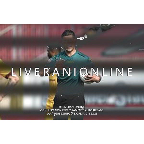 ¬© TVRG l\'arbitro Gianluca Manganiello di Pinerolo (TO) Monza vs Cittadella Campionato Serie BKT - 9a giornata Monza 23-10-2021 U-Power Stadium foto Roberto Garavaglia/ag. Aldo Liverani sas /AGENZIA ALDO LIVERANI SAS