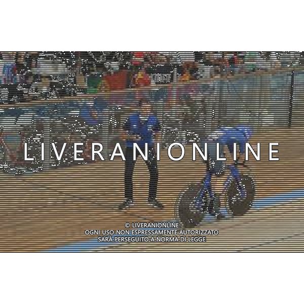 23-10-2021 World Championships Elite Women Track; Giornata 04; 2021, Italia; Alzini, Martina; Savoldi, Dino; Roubaix; ©SIROTTI/AGENZIA ALDO LIVERANI SAS