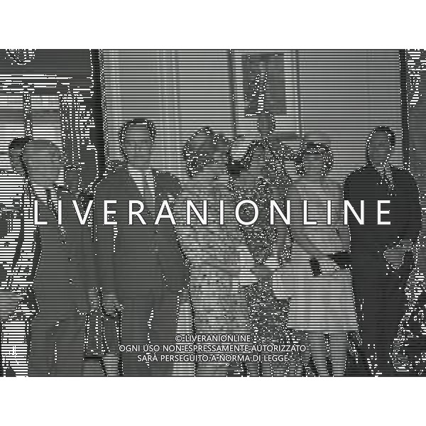 RETROPETTIVA GUY BORBONE PARMA REALI NELLA FOTO GUY BORBONE PARMA MATRIMONIO CIVILE A NIZZA CON LA MOGLIE BRIGITTE PEU-DUVALLON NELL\'ANNO 1964 AG ALDO LIVERANI SAS