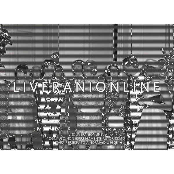 RETROPETTIVA GUY BORBONE PARMA REALI NELLA FOTO GUY BORBONE PARMA MATRIMONIO CIVILE A NIZZA CON LA MOGLIE BRIGITTE PEU-DUVALLON NELL\'ANNO 1964 AG ALDO LIVERANI SAS