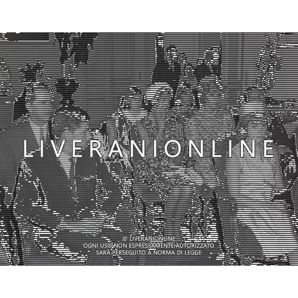 RETROPETTIVA GUY BORBONE PARMA REALI NELLA FOTO GUY BORBONE PARMA MATRIMONIO CIVILE A NIZZA CON LA MOGLIE BRIGITTE PEU-DUVALLON NELL\'ANNO 1964 AG ALDO LIVERANI SAS