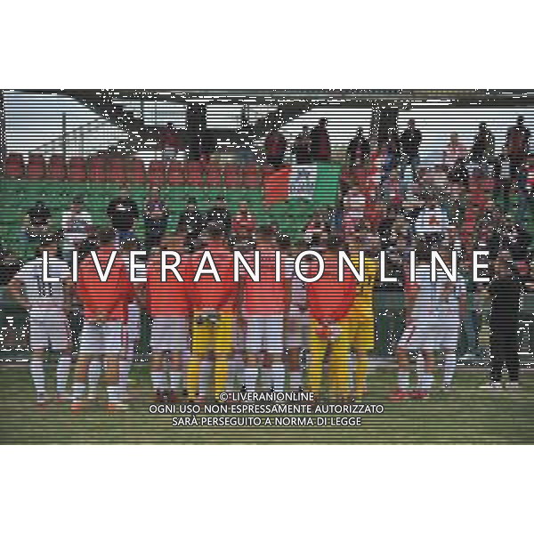 Ternana vs Vicenza Campionato serie B - Stadio Libero Liberati - Terni 23-10-2021 nella foto Il Vicenza contestato dai tifosi a fine gara sotto la curva ©Federico Gaetano/AGENZIA ALDO LIVERANI SAS