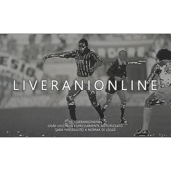 15-01-1984 MILANO CAMPIONATO DI CALCIO SERIE A MILAN -AVELLINO 1-0 NELLA FOTO LUTHER BLISSETT AG ALDO LIVERANI SAS