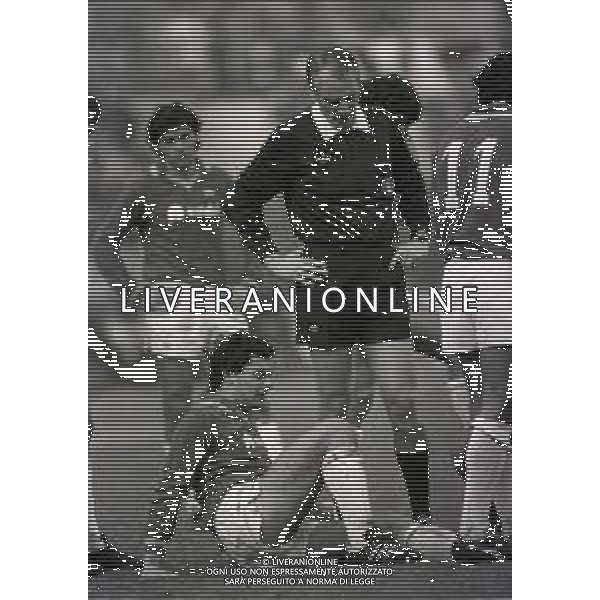 15-01-1984 MILANO CAMPIONATO DI CALCIO SERIE A MILAN -AVELLINO 1-0 NELLA FOTO ARBITRO MASSIMO CIULLI AG ALDO LIVERANI SAS