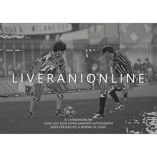 15-01-1984 MILANO CAMPIONATO DI CALCIO SERIE A MILAN -AVELLINO 1-0 NELLA FOTO RAMON DIAZ AG ALDO LIVERANI SAS
