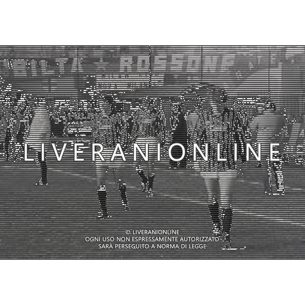 15-01-1984 MILANO CAMPIONATO DI CALCIO SERIE A MILAN -AVELLINO 1-0 NELLA FOTO GIUSEPE INCOCCIATI E FRANCO BARESI AG ALDO LIVERANI SAS