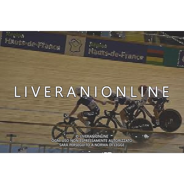 23-10-2021 World Championships Elite Women Track; Giornata 04; 2021, France; Copponi, Clara; Le Net, Marie; Roubaix; ©SIROTTI/AGENZIA ALDO LIVERANI SAS
