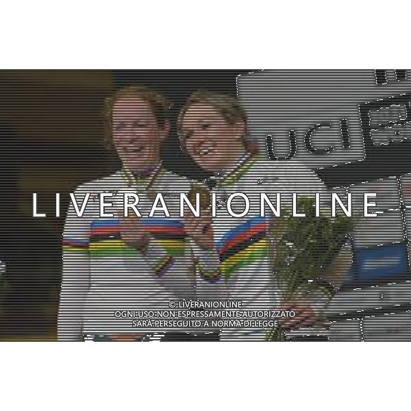 23-10-2021 World Championships Elite Women Track; Giornata 04; 2021, Olanda; Pieters, Amy; Wild, Kirsten; Roubaix; ©SIROTTI/AGENZIA ALDO LIVERANI SAS