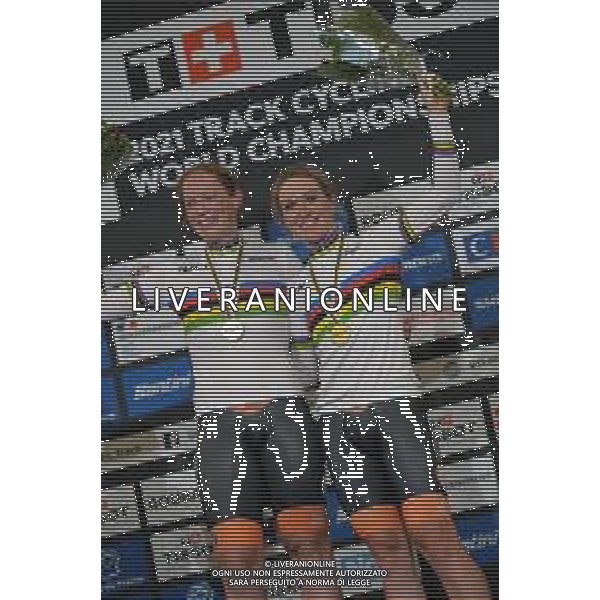 23-10-2021 World Championships Elite Women Track; Giornata 04; 2021, Olanda; Pieters, Amy; Wild, Kirsten; Roubaix; ©SIROTTI/AGENZIA ALDO LIVERANI SAS