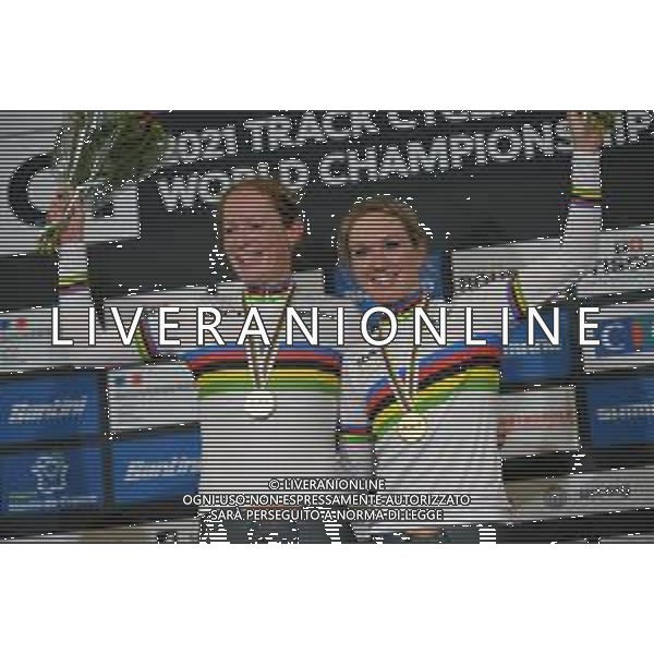 23-10-2021 World Championships Elite Women Track; Giornata 04; 2021, Olanda; Pieters, Amy; Wild, Kirsten; Roubaix; ©SIROTTI/AGENZIA ALDO LIVERANI SAS