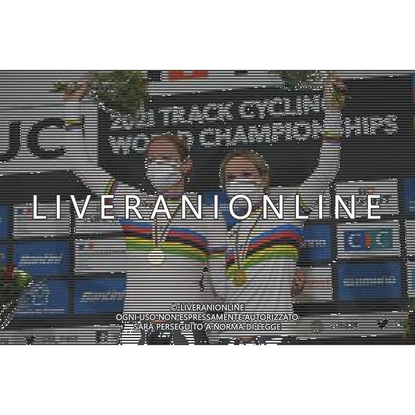 23-10-2021 World Championships Elite Women Track; Giornata 04; 2021, Olanda; Pieters, Amy; Wild, Kirsten; Roubaix; ©SIROTTI/AGENZIA ALDO LIVERANI SAS