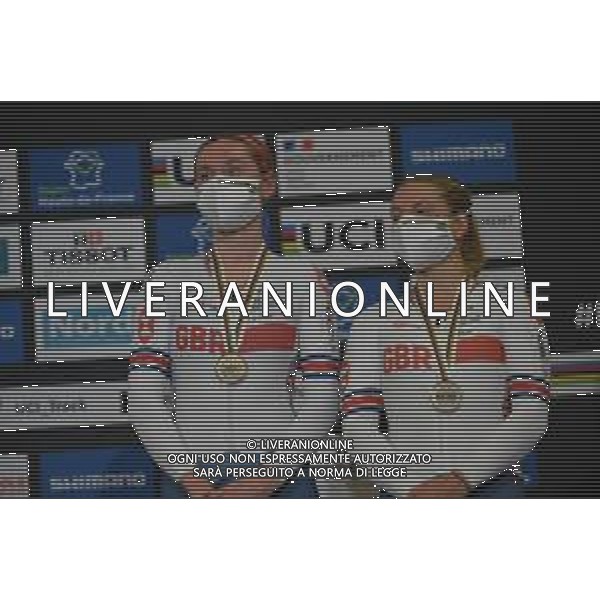 23-10-2021 World Championships Elite Women Track; Giornata 04; 2021, Great Britain; Archibald, Katie; Evans, Neah; Roubaix; ©SIROTTI/AGENZIA ALDO LIVERANI SAS