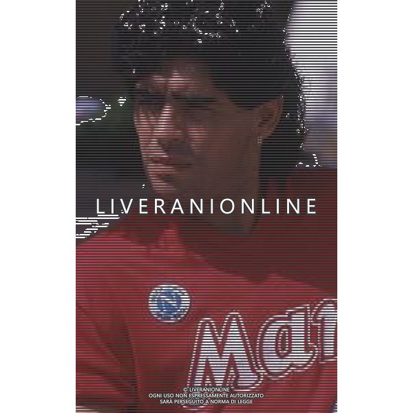 RETROSPETTIVA DIEGO ARMANDO MARADONA CALCIATORE NELLA FOTO DIEGO ARMANDO MARADONA AG ALDO LIVERANI SAS