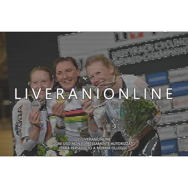 23-10-2021 World Championships Elite Women Track; Giornata 04; 2021, Germany; Brennauer, Lisa; Brausse, Franziska; Kroeger, Mieke; Roubaix; ©SIROTTI / AGENZIA ALDO LIVERANI SAS
