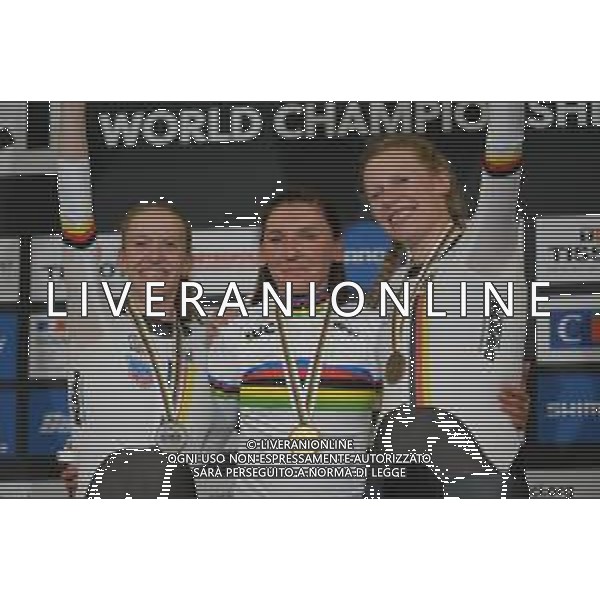 23-10-2021 World Championships Elite Women Track; Giornata 04; 2021, Germany; Brennauer, Lisa; Brausse, Franziska; Kroeger, Mieke; Roubaix; ©SIROTTI / AGENZIA ALDO LIVERANI SAS