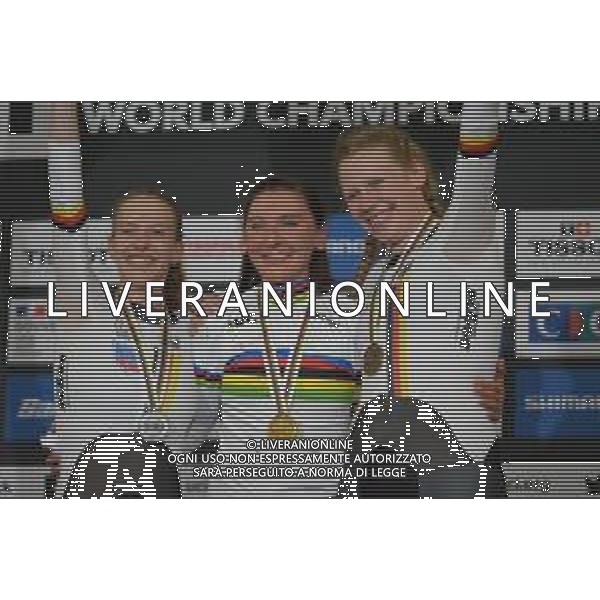 23-10-2021 World Championships Elite Women Track; Giornata 04; 2021, Germany; Brennauer, Lisa; Brausse, Franziska; Kroeger, Mieke; Roubaix; ©SIROTTI / AGENZIA ALDO LIVERANI SAS