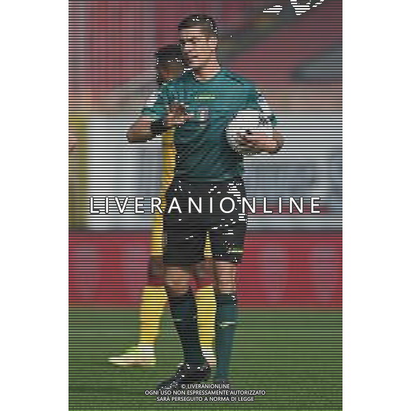 ¬© TVRG l\'arbitro Gianluca Manganiello di Pinerolo (TO) Monza vs Cittadella Campionato Serie BKT - 9a giornata Monza 23-10-2021 U-Power Stadium foto Roberto Garavaglia/ag. Aldo Liverani sas / AGENZIA ALDO LIVERANI SAS