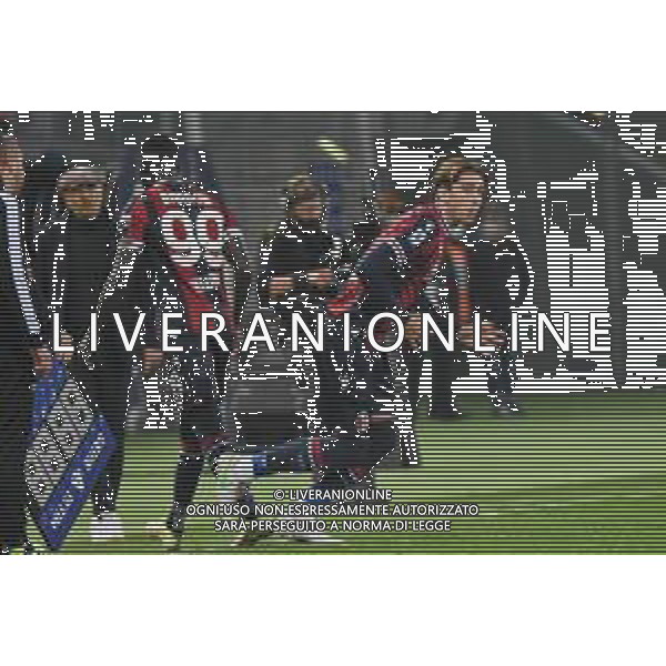 BOLOGNA vs MILAN CAMPIONATO CALCIO SERIE A TIM 23.10.2021 NELLA FOTO SOSTITUZIONE DI MUSA BARROW CON LUIS BINKS ©VILLANI / AGENZIA ALDO LIVERANI SAS