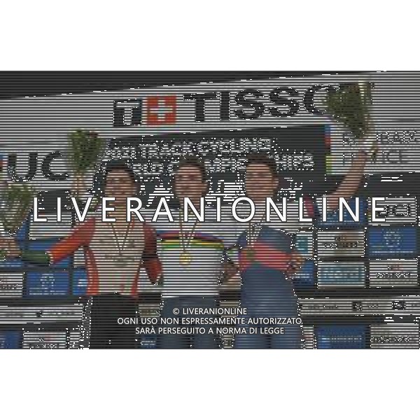 24-10-2021 World Championships Elite Track; Giornata 05; 2021, Cofidis; 2021, Portogallo; 2021, Russia; Viviani, Elia; Leitao, Iuri; Rostovtsev, Sergei; Roubaix; ©SIROTTI/ AGENZIA ALDO LIVERANI SAS