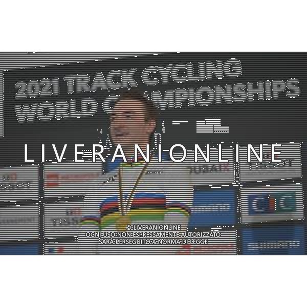 24-10-2021 World Championships Elite Track; Giornata 05; 2021, Cofidis; Viviani, Elia; Roubaix; ©SIROTTI/ AGENZIA ALDO LIVERANI SAS