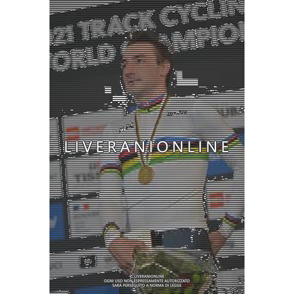 24-10-2021 World Championships Elite Track; Giornata 05; 2021, Cofidis; Viviani, Elia; Roubaix; ©SIROTTI/ AGENZIA ALDO LIVERANI SAS