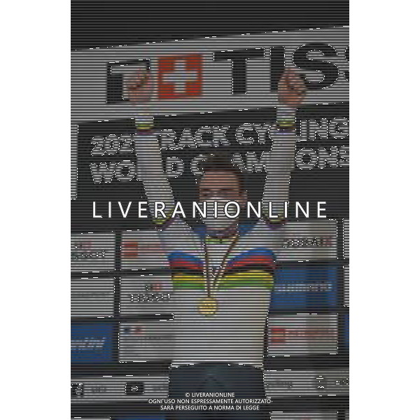 24-10-2021 World Championships Elite Track; Giornata 05; 2021, Cofidis; Viviani, Elia; Roubaix; ©SIROTTI/ AGENZIA ALDO LIVERANI SAS