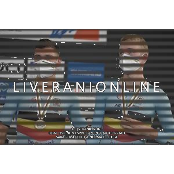 24-10-2021 World Championships Elite Track; Giornata 05; 2021, Belgium; De Ketele, Kenny; Ghys, Robbe; Roubaix; ©SIROTTI/ AGENZIA ALDO LIVERANI SAS