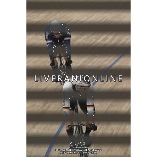 24-10-2021 World Championships Elite Track; Giornata 05; 2021, France; 2021, Germany; Vigier, Sebastien; Boetticher, Stefan; Roubaix; ©SIROTTI/ AGENZIA ALDO LIVERANI SAS