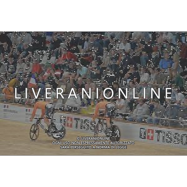 24-10-2021 World Championships Elite Track; Giornata 05; 2021, Olanda; Lavreysen, Harrie; Hoogland, Jeffrey; Roubaix; ©SIROTTI/ AGENZIA ALDO LIVERANI SAS