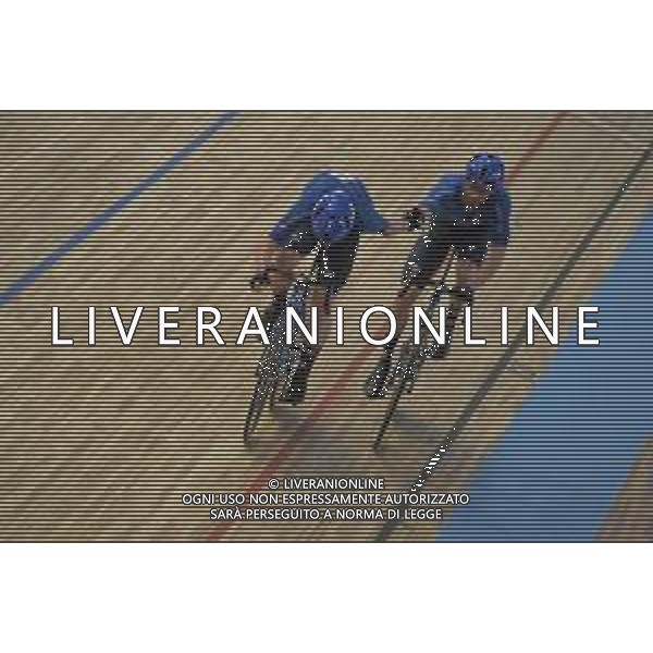 24-10-2021 World Championships Elite Track; Giornata 05; 2021, Italia; Consonni, Simone; Scartezzini, Michele; Roubaix; ©SIROTTI/ AGENZIA ALDO LIVERANI SAS